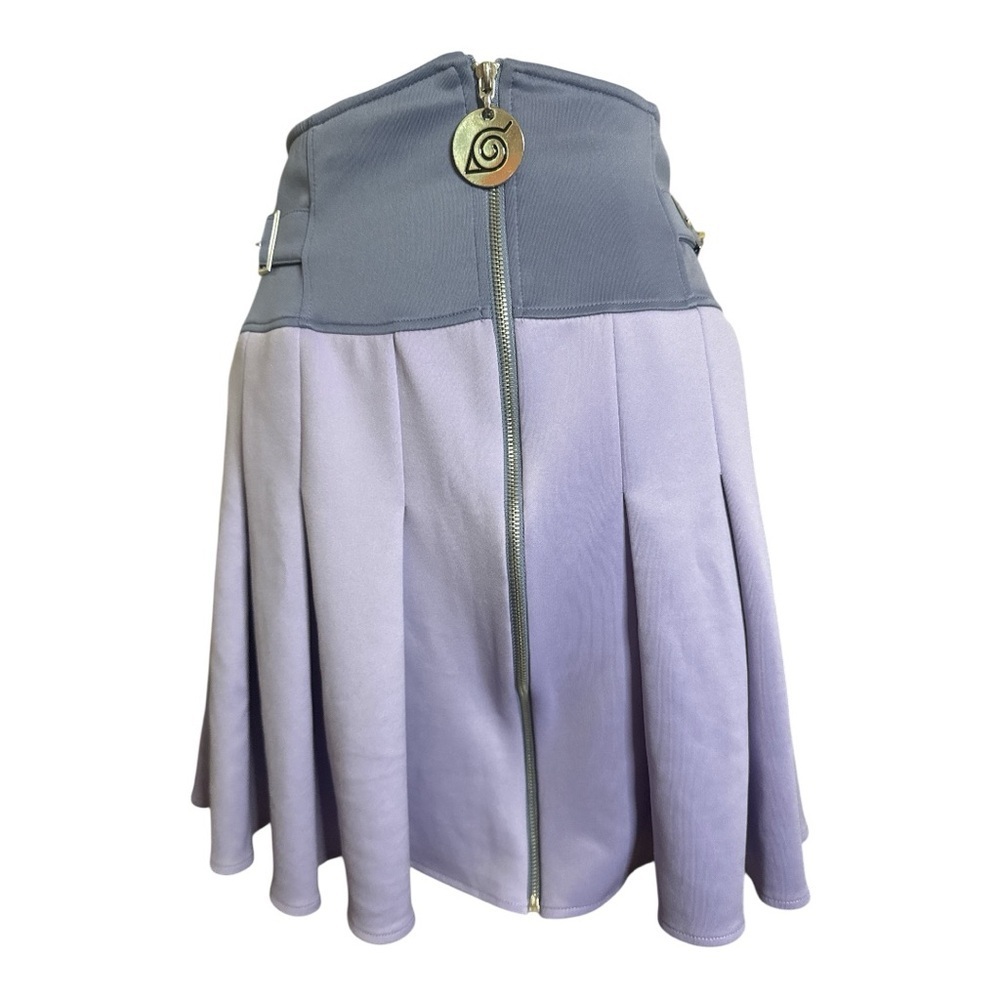 Naruto Hot Topic Purple Pleated Bubble Skirt